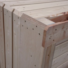 Wooden boxes the best air ciurculation