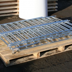 foldable metal crate
